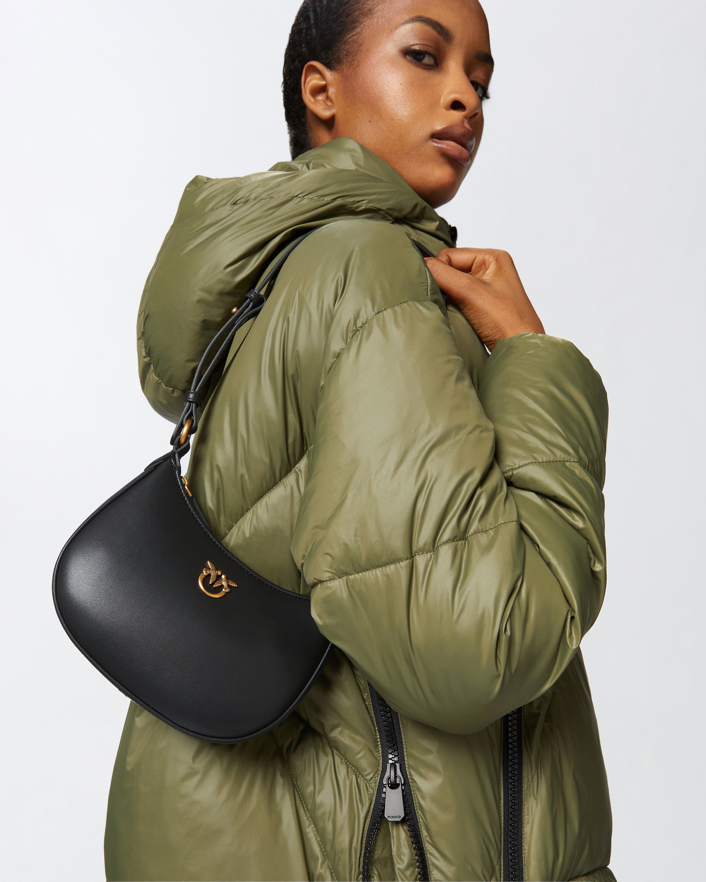 Pinko Half Moon Baby Bag