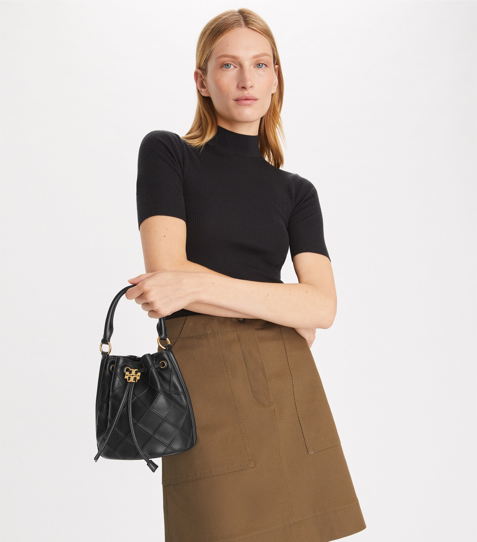 Tory Burch - SMALL FLEMING SOFT BUCKET BAG